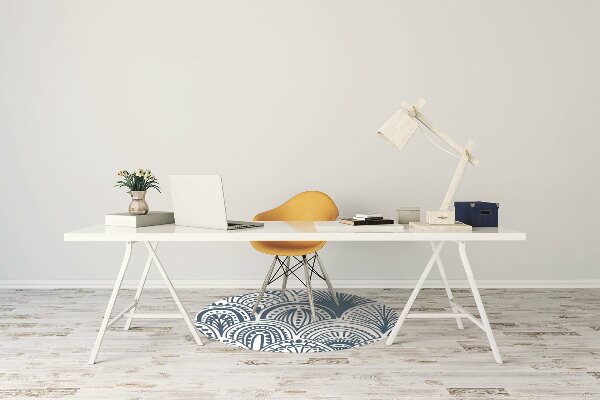 Podložka pod kolečkovou židli abstrakce Boho
