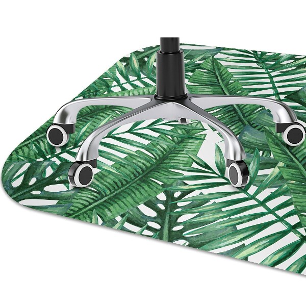 Podložka pod kancelářskou židli Monstera leaf