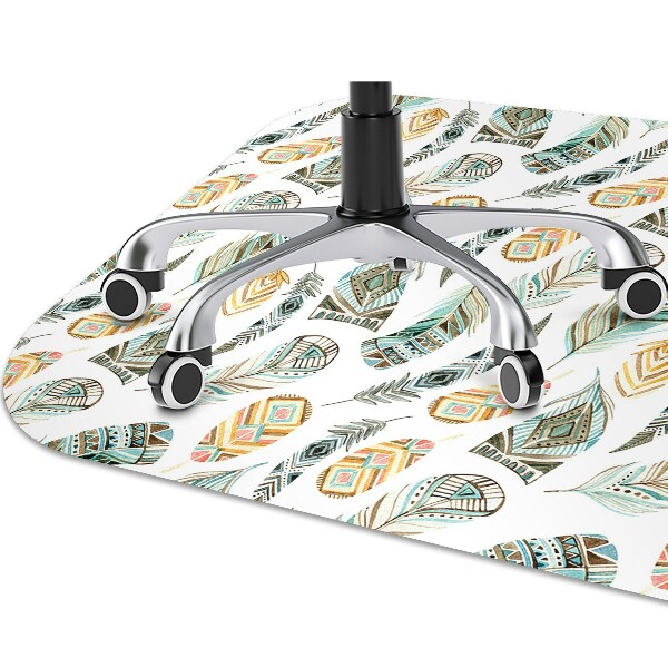 Podložka pod kancelářskou židli etnické pattern