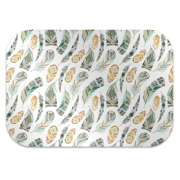 Podložka pod kancelářskou židli etnické pattern