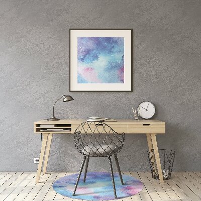 Podložka pod židli abstraktní mraky