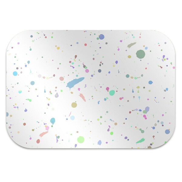 Podložka pod kancelářskou židli paint skvrna
