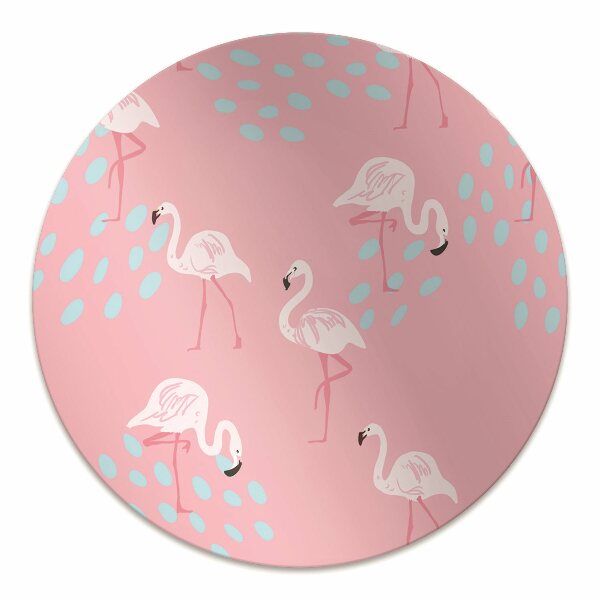 Podložka pod kolečkovou židli Flamingos