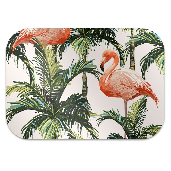 Podložka pod kolečkovou židli Flamingos