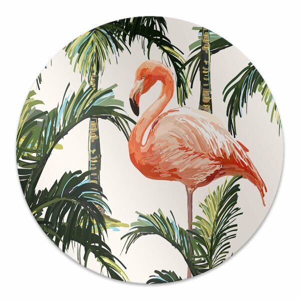 Podložka pod kolečkovou židli Flamingos