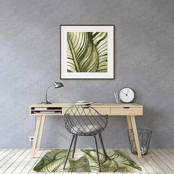 Podložka pod kolečkovou židli Monstera