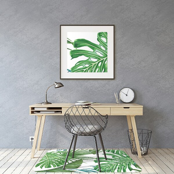 Podložka pod kolečkovou židli Monstera