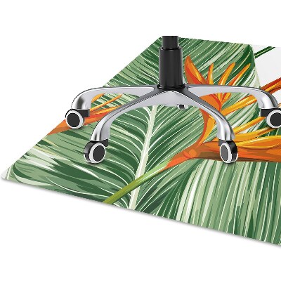 Ochranná podložka pod židli palmové listy