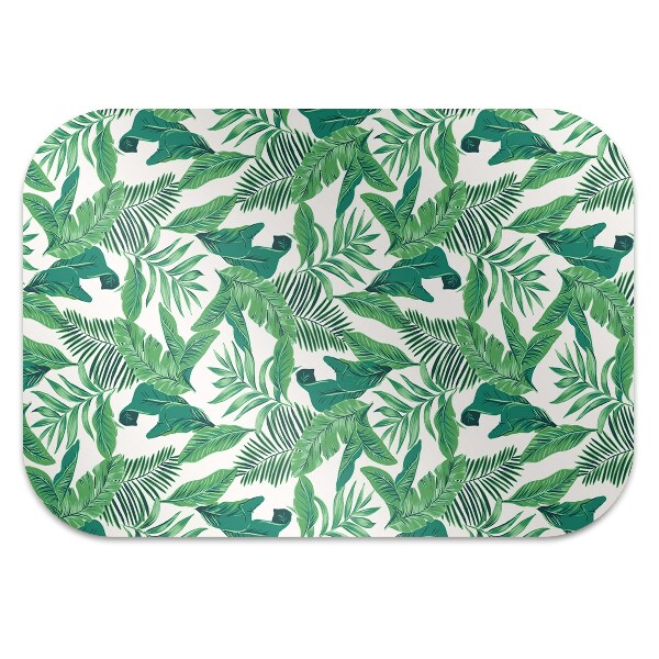 Podložka pod kolečkovou židli tropical leaf