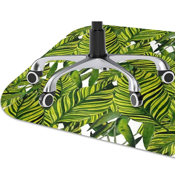 Ochranná podložka pod židli listy Jungle