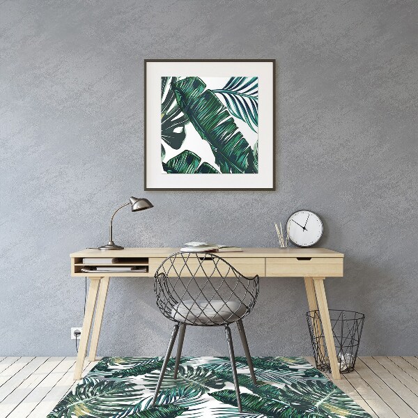 Podložka pod kolečkovou židli Monstera