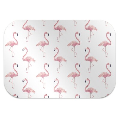 Podložka pod kolečkovou židli Flamingos