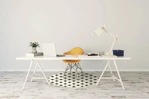 Podložka pod kancelářskou židli geometrický vzor