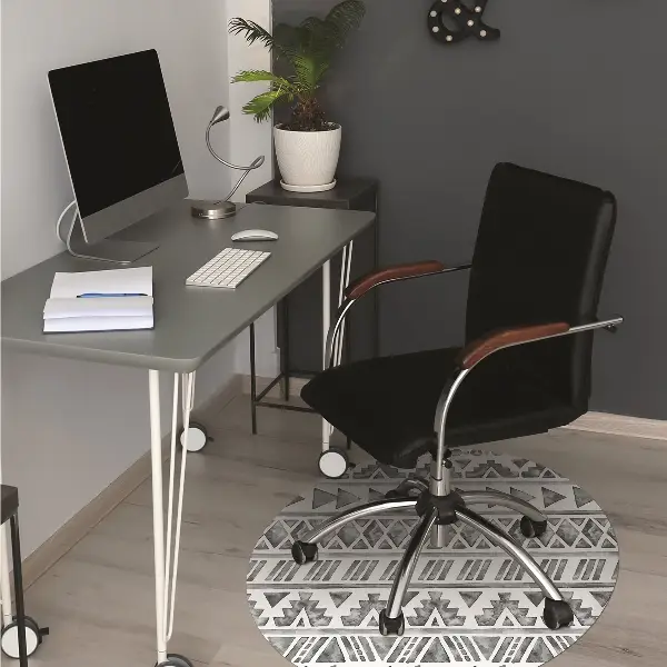 Podložka pod kancelářskou židli etnické pattern