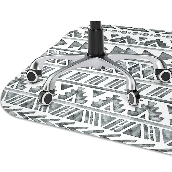 Podložka pod kancelářskou židli etnické pattern