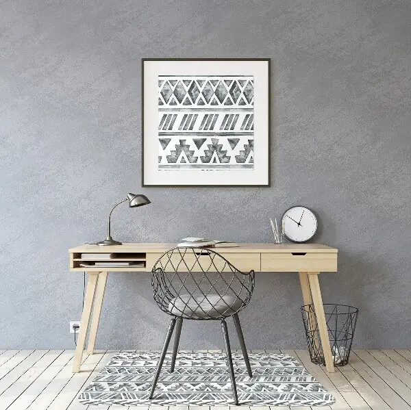 Podložka pod kancelářskou židli etnické pattern