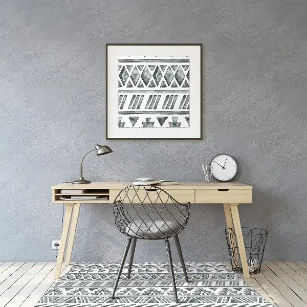 Podložka pod kancelářskou židli etnické pattern