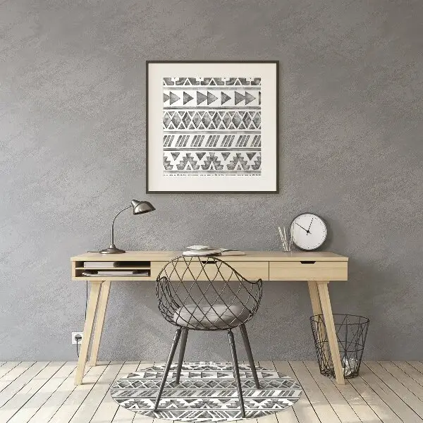Podložka pod kancelářskou židli etnické pattern