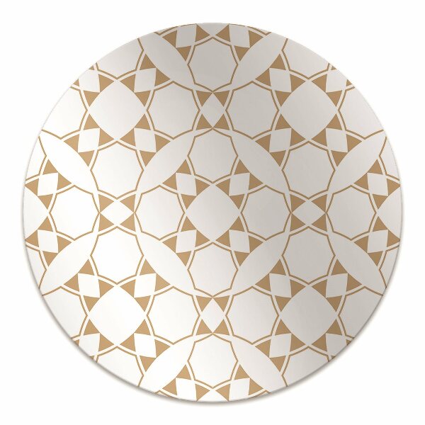 Podložka pod kancelářskou židli geometrický vzor