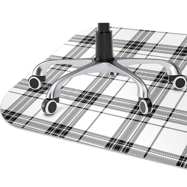 Podložka pod židli Plaid pattern