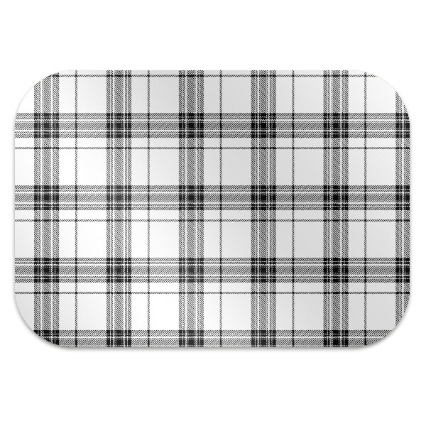 Podložka pod židli Plaid pattern