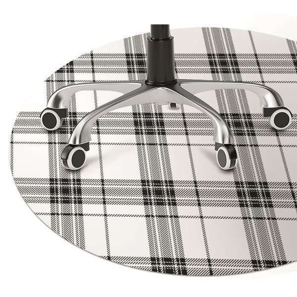 Podložka pod židli Plaid pattern
