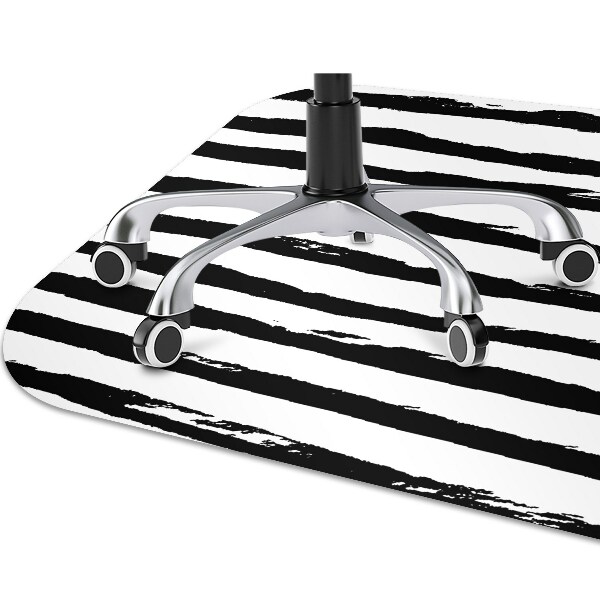 Ochranná podložka pod židli zebra