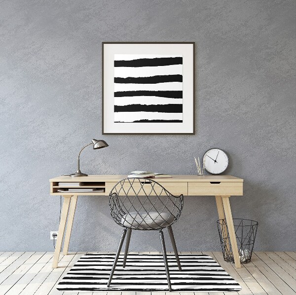 Ochranná podložka pod židli zebra