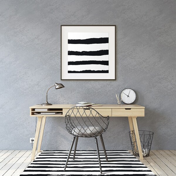 Ochranná podložka pod židli zebra