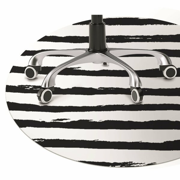 Ochranná podložka pod židli zebra