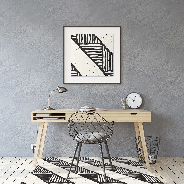 Podložka pod kancelářskou židli etnické pattern