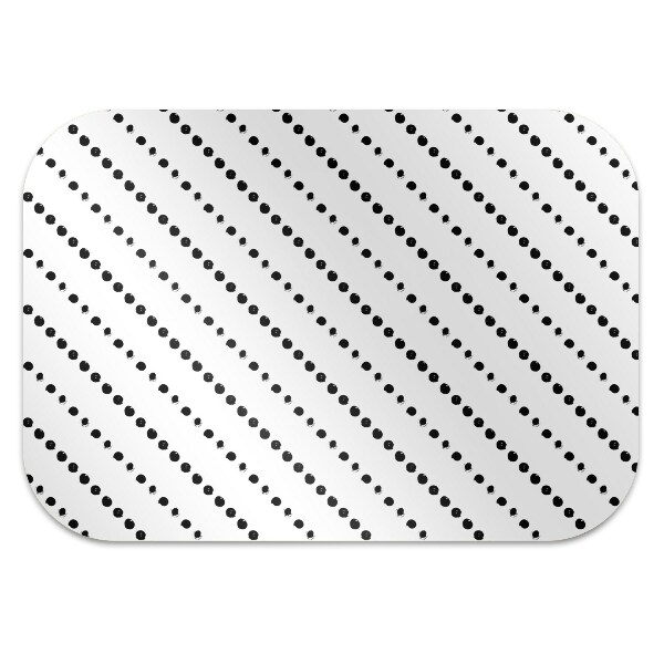 Ochranná podložka pod židli tečka geometrie