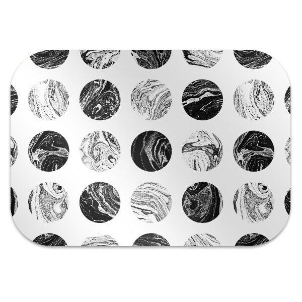 Podložka pod kancelářskou židli vzorovaná Moon