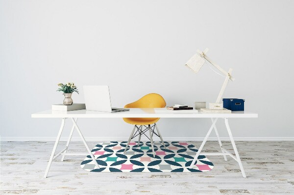 Podložka pod židli Pastel retro pattern