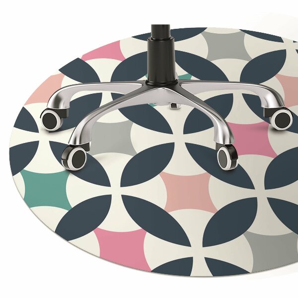 Podložka pod židli Pastel retro pattern