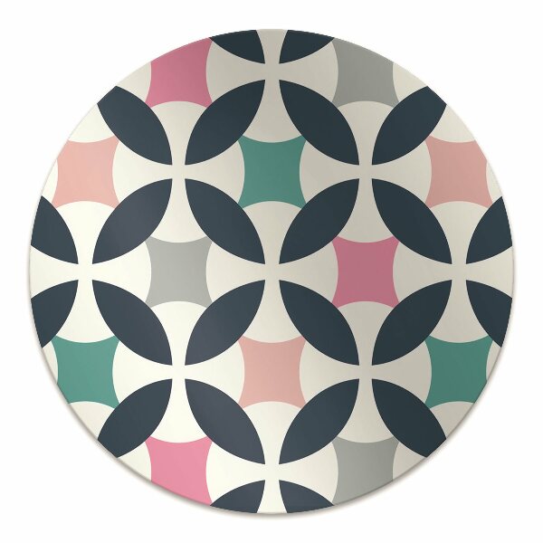 Podložka pod židli Pastel retro pattern