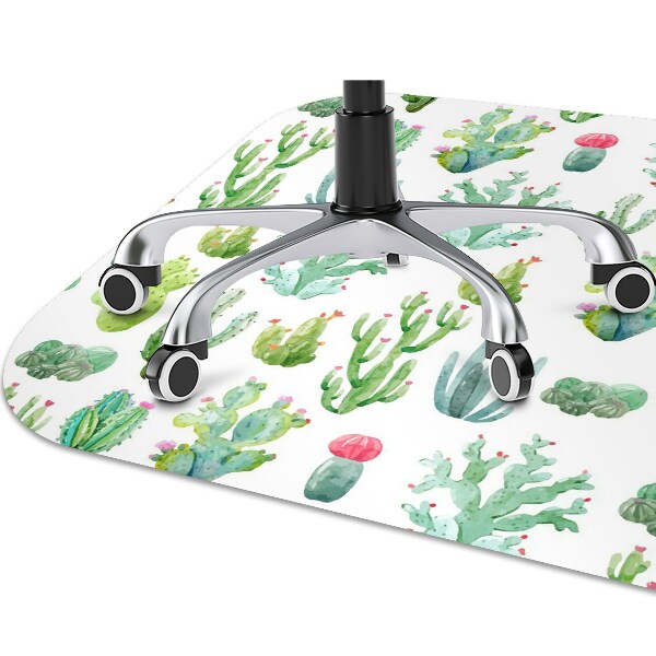 Podložka pod židli malá Cacti