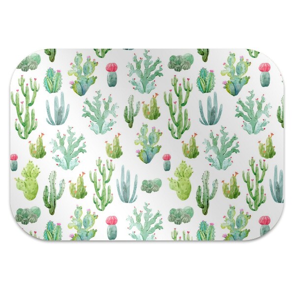 Podložka pod židli malá Cacti