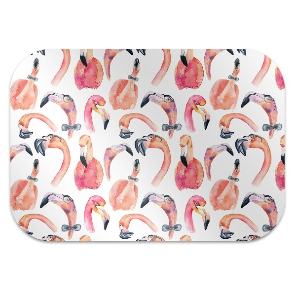 Ochranná podložka pod židli blázen Flamingos