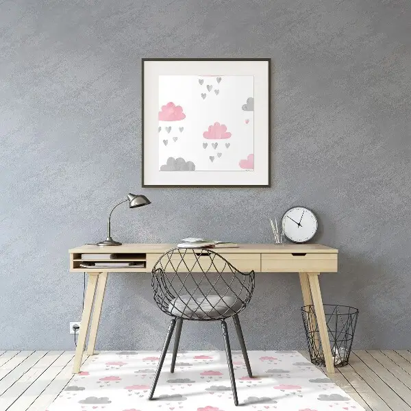 Ochranná podložka pod židli minimalistické mraky