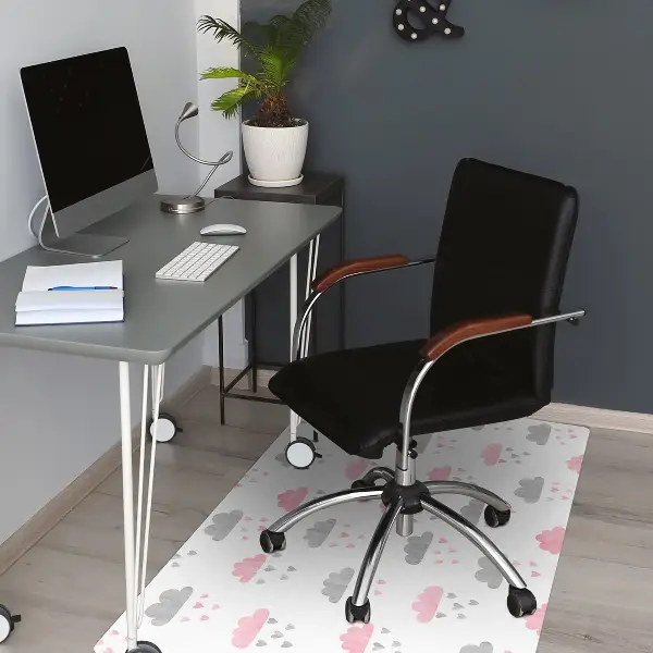 Ochranná podložka pod židli minimalistické mraky