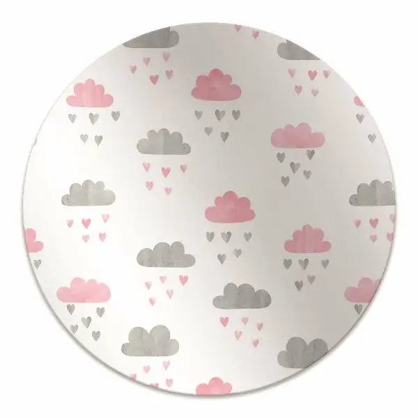Ochranná podložka pod židli minimalistické mraky