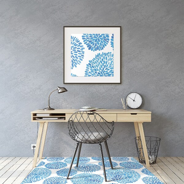 Podložka pod kancelářskou židli japonský pattern