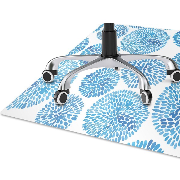 Podložka pod kancelářskou židli japonský pattern