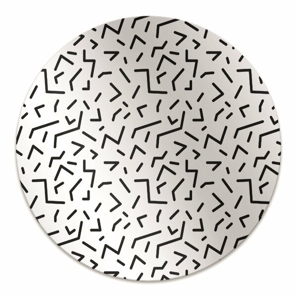 Podložka pod kancelářskou židli geometrický vzor