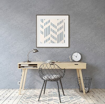 Podložka pod židli geometrické herringbone