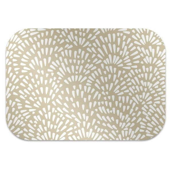Podložka pod kolečkovou židli Tears Beige Boho