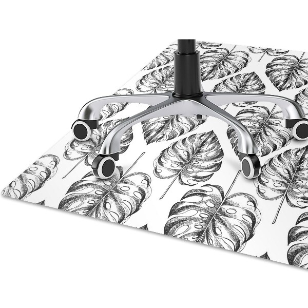 Podložka pod kolečkovou židli Monstera