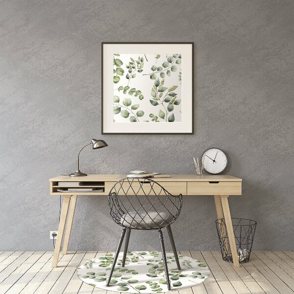 Podložka pod židli Eucalyptus květiny