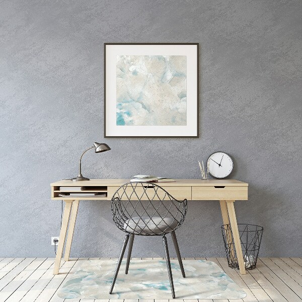 Podložka pod židli Marble Abstrakce